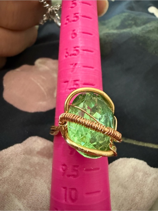 Sparkling Jewel Tree Jewelry - Wire Wrapped Crystal Ring